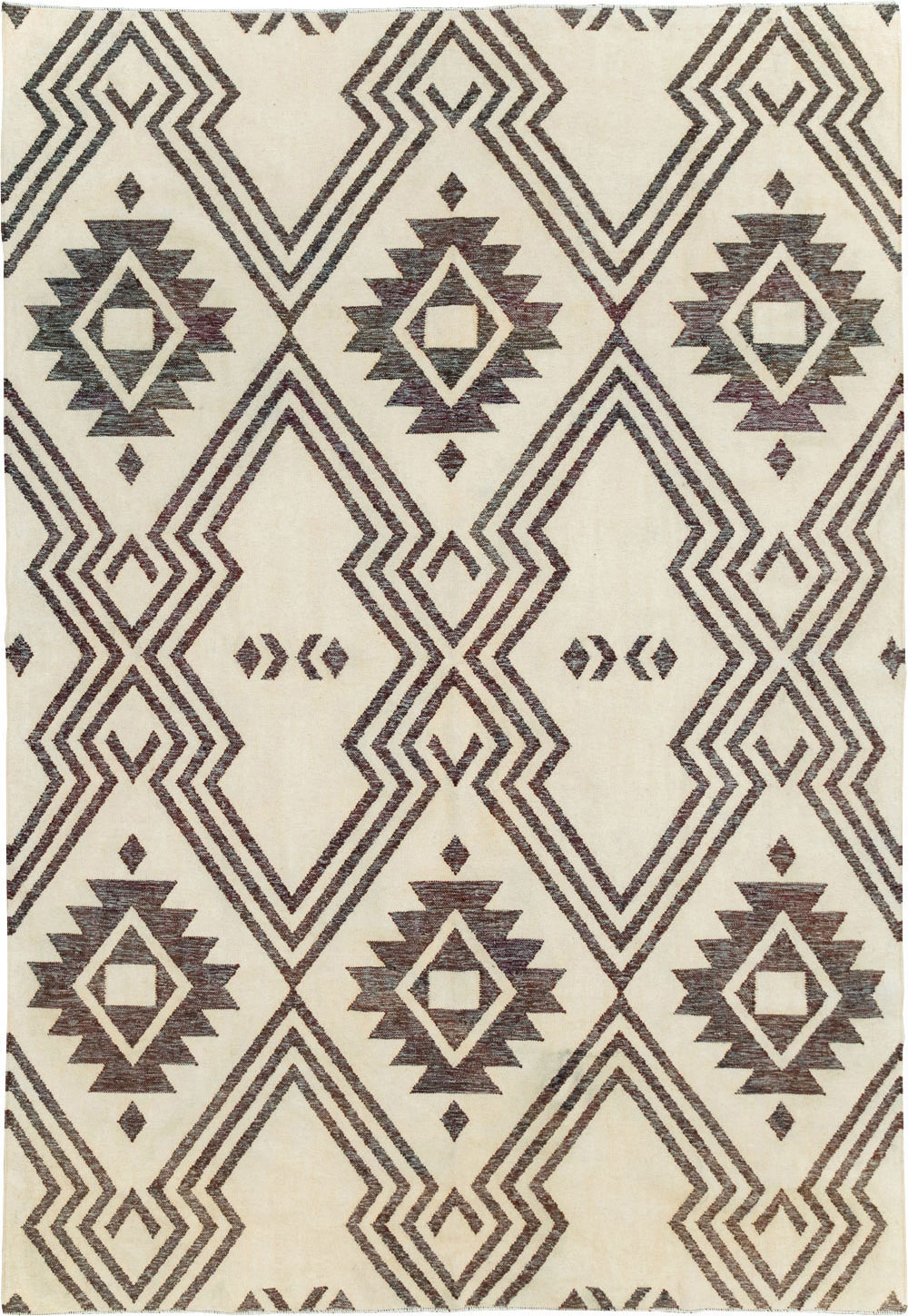 Contemporary Handmade Turkish Flatweave Kilim, No.29164 - Gss