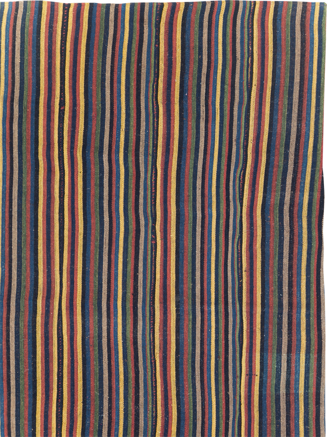 Vintage Persian Flatweave, No.29165 - Gss