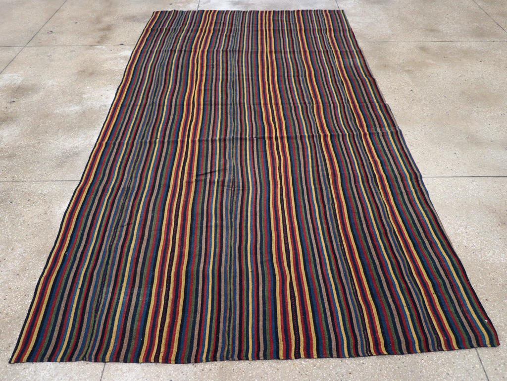 Vintage Persian Flatweave, No.29165 - Gss