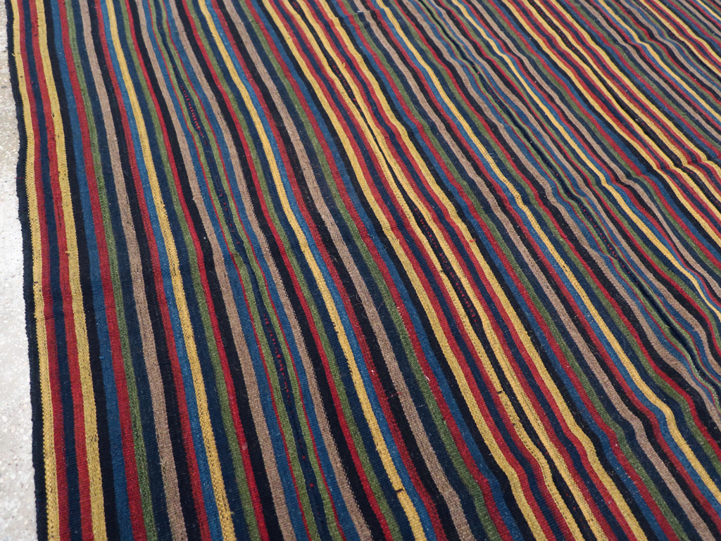 Vintage Persian Flatweave, No.29165 - Gss