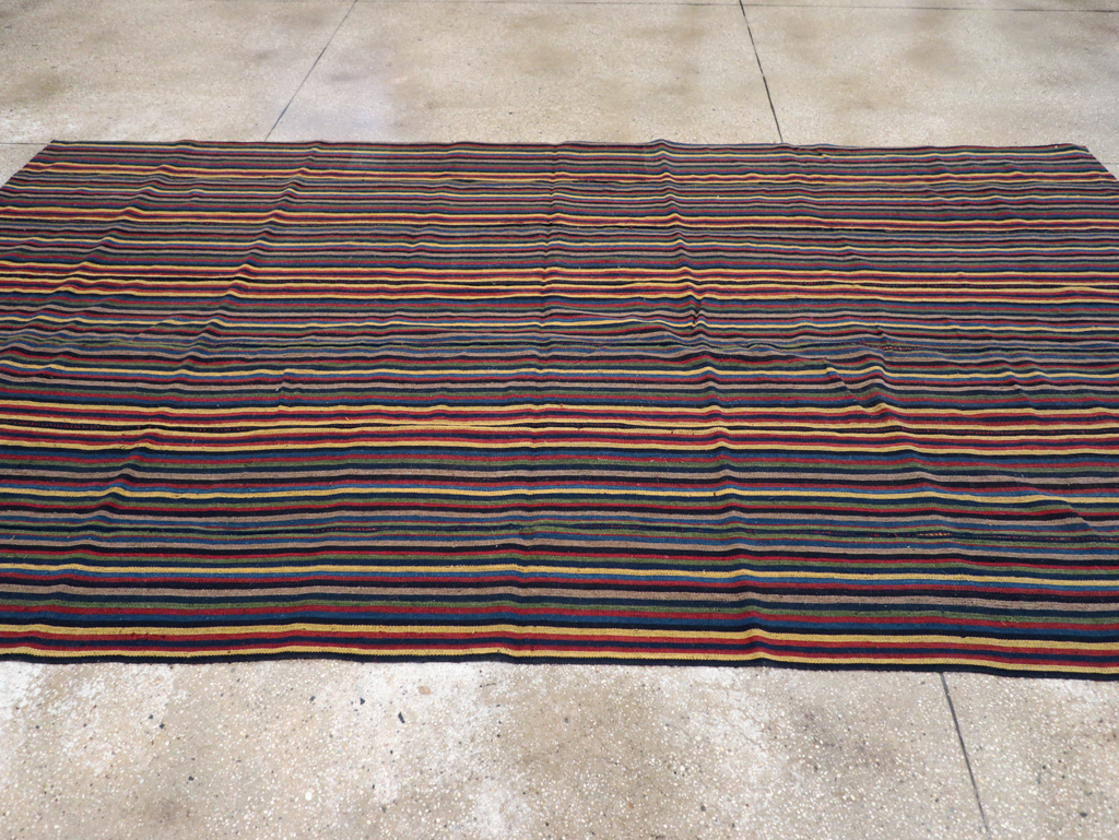 Vintage Persian Flatweave, No.29165 - Gss