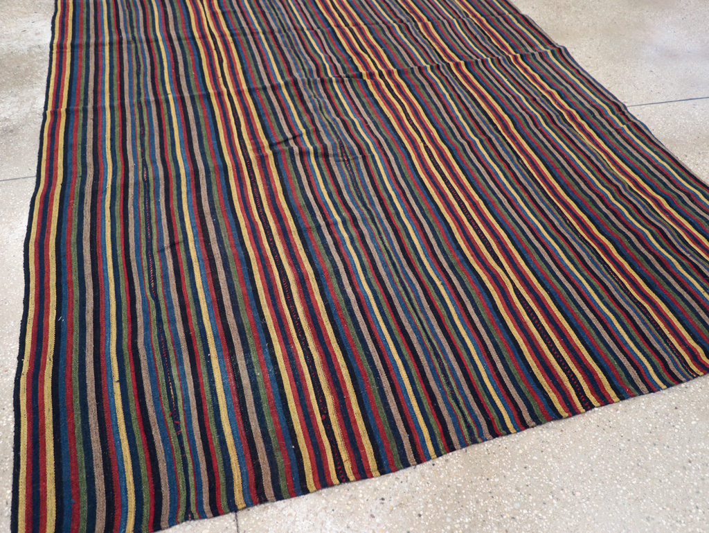 Vintage Persian Flatweave, No.29165 - Gss