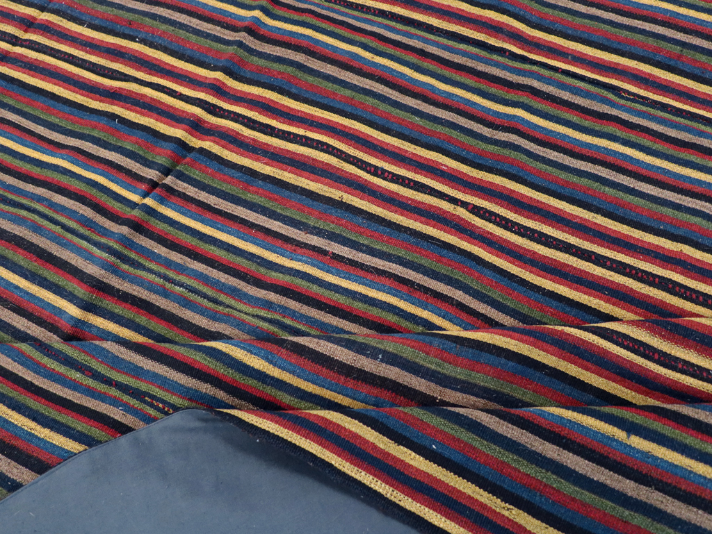 Vintage Persian Flatweave, No.29165 - Gss