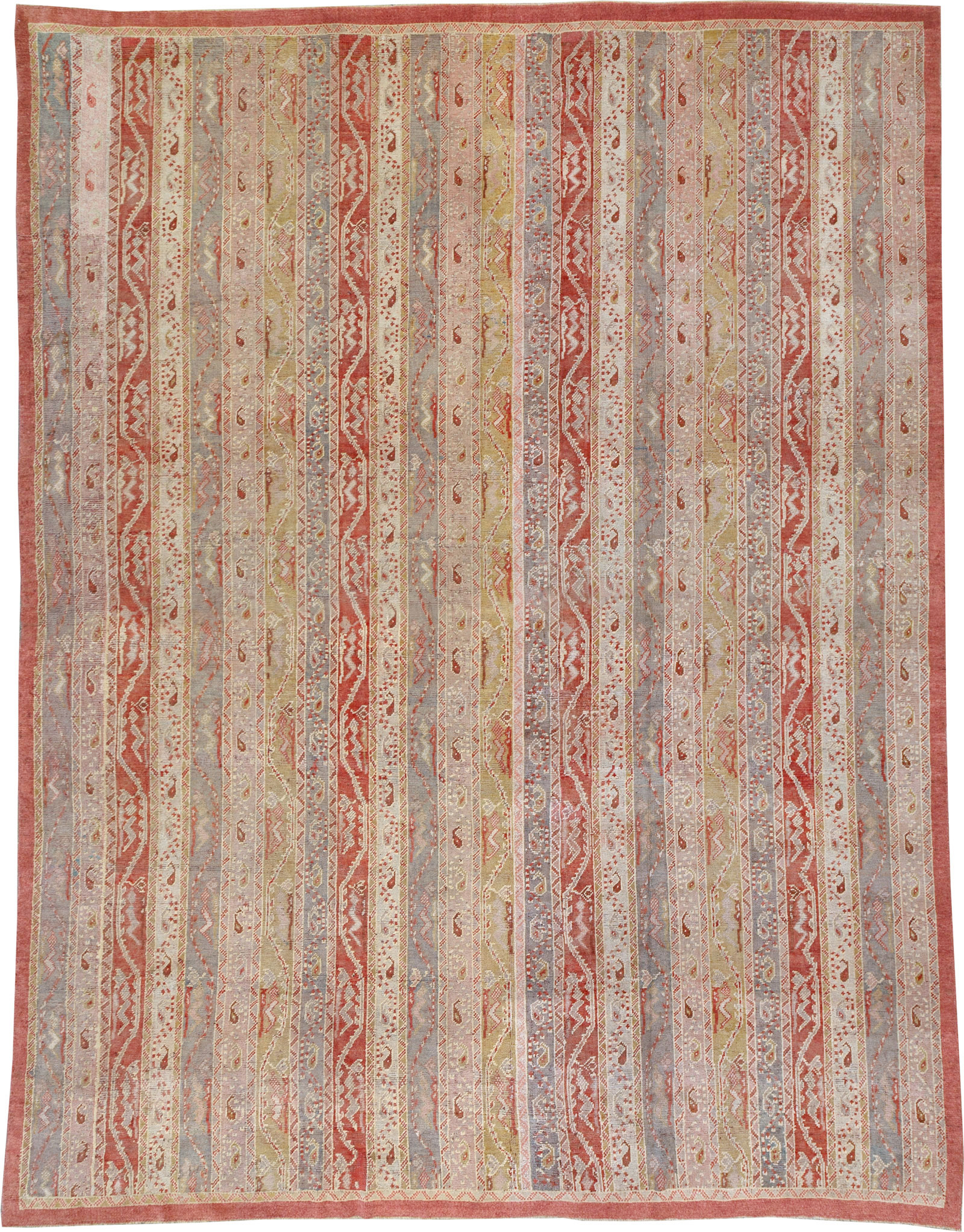 Antique Turkish Oushak Oversize Carpet, No.29198 - Gss