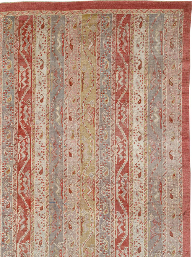 Antique Turkish Oushak Oversize Carpet, No.29198 - Gss