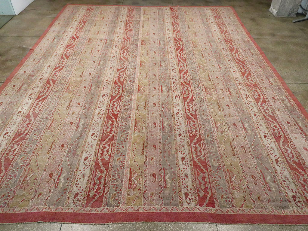 Antique Turkish Oushak Oversize Carpet, No.29198 - Gss