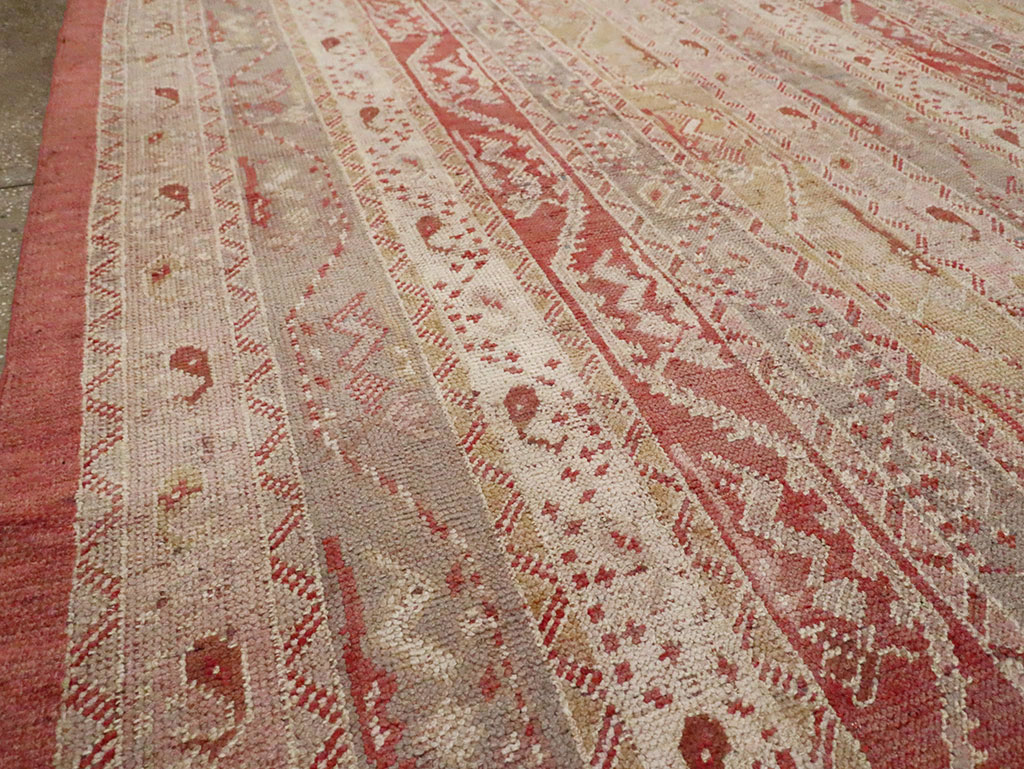 Antique Turkish Oushak Oversize Carpet, No.29198 - Gss