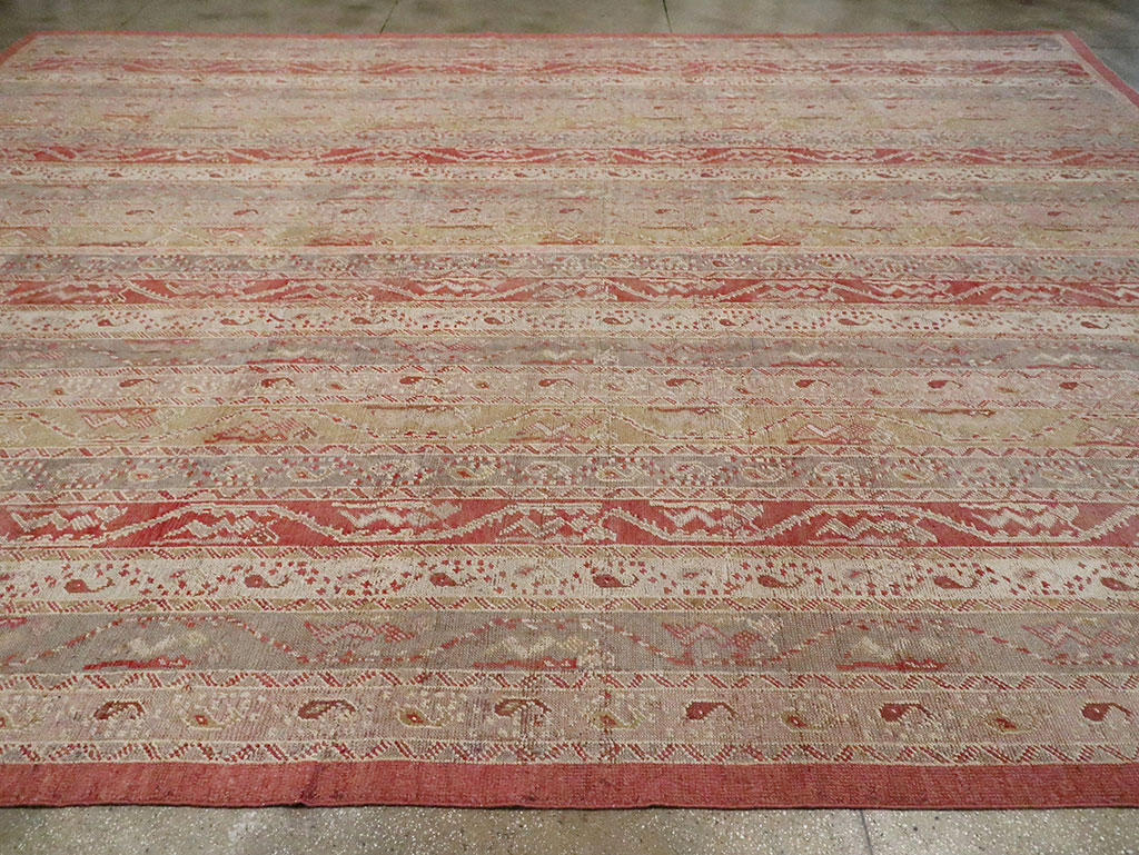 Antique Turkish Oushak Oversize Carpet, No.29198 - Gss