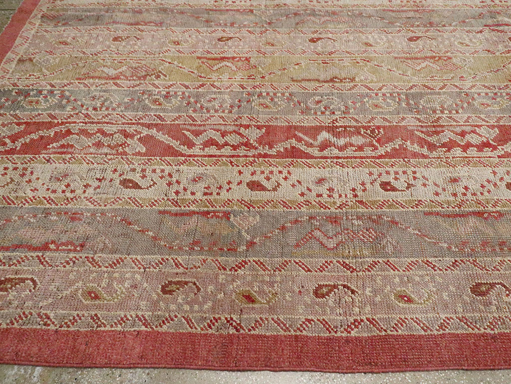 Antique Turkish Oushak Oversize Carpet, No.29198 - Gss