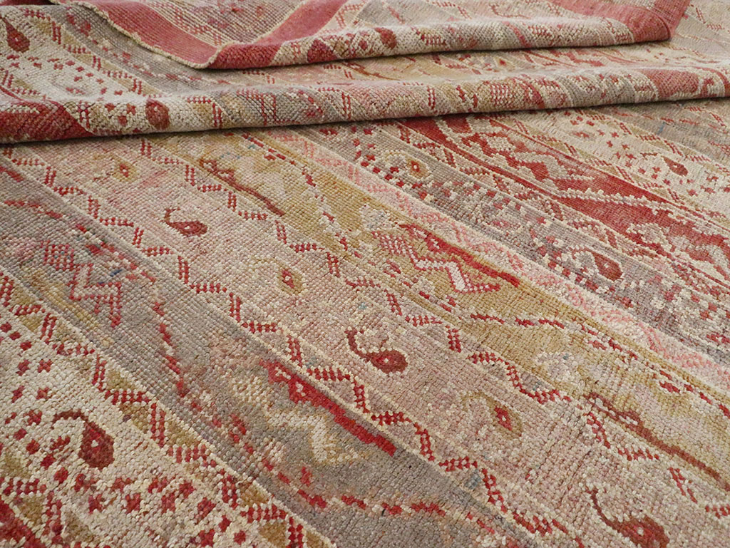 Antique Turkish Oushak Oversize Carpet, No.29198 - Gss