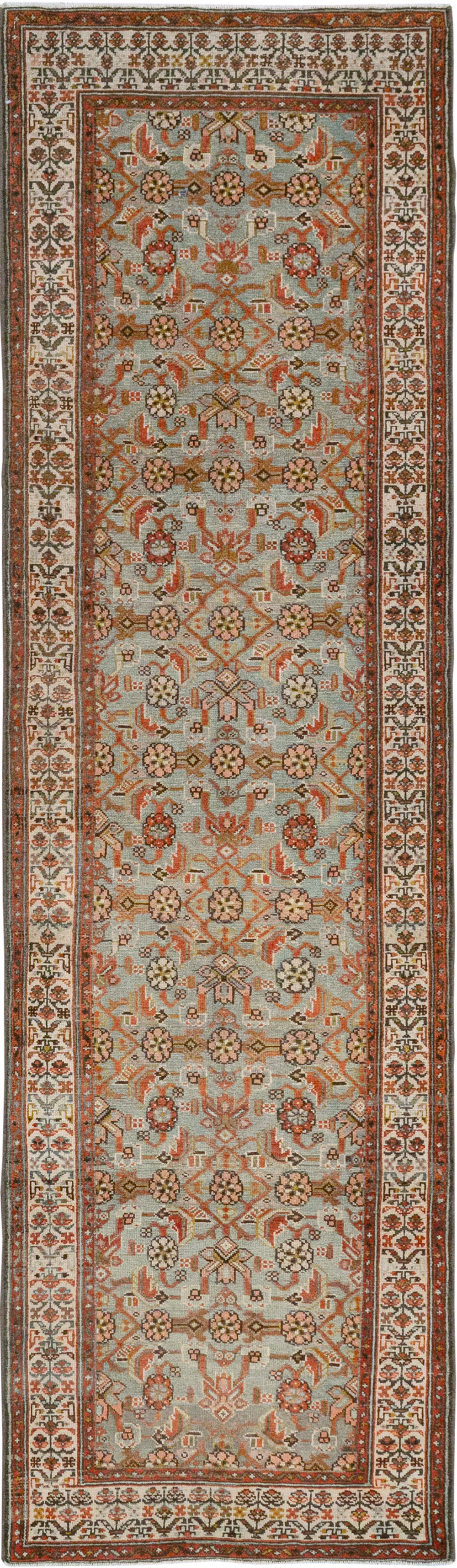 Antique Persian Malayer Runner, No.29201 - Gss