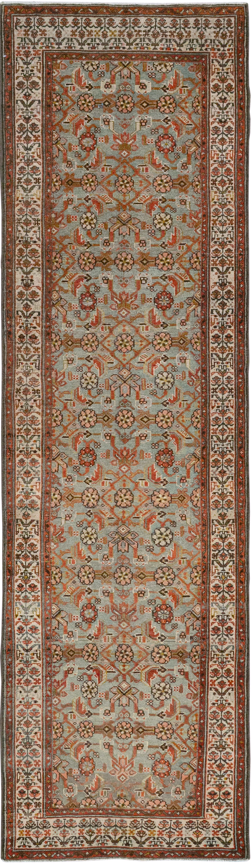 Antique Persian Malayer Runner, No.29201 - Gss