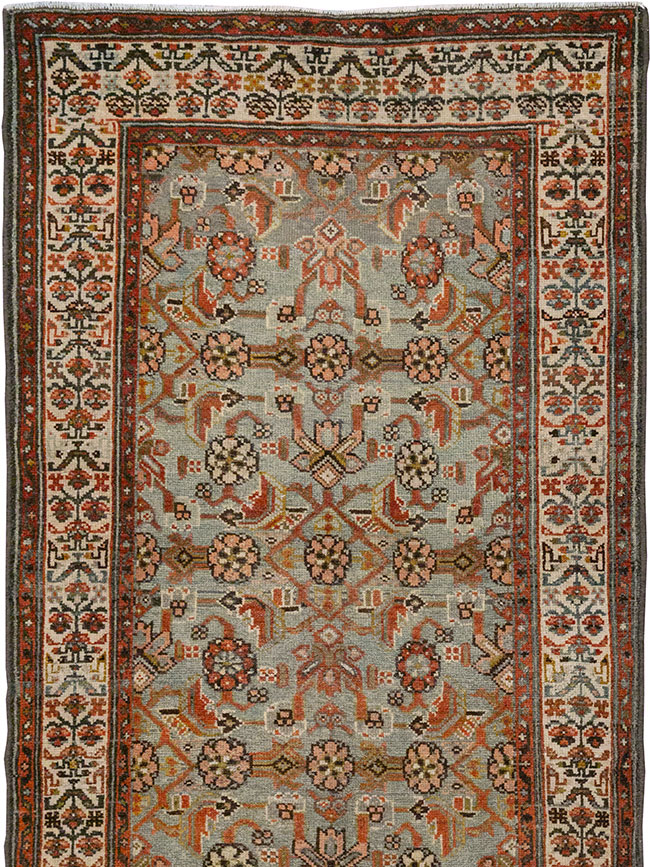 Antique Persian Malayer Runner, No.29201 - Gss