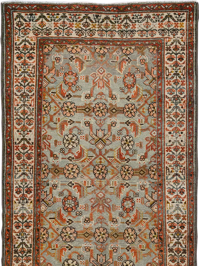 Antique Persian Malayer Runner, No.29201 - Gss