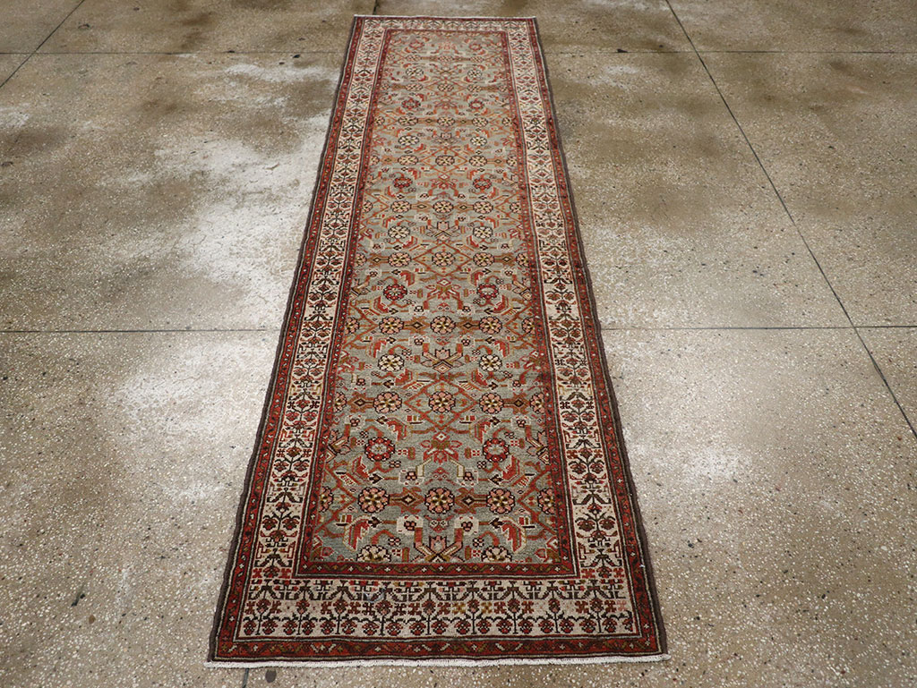 Antique Persian Malayer Runner, No.29201 - Gss