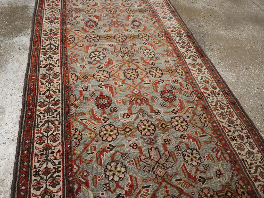 Antique Persian Malayer Runner, No.29201 - Gss