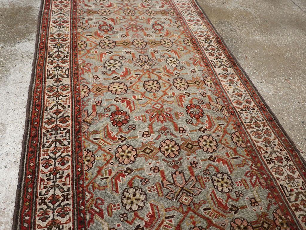 Antique Persian Malayer Runner, No.29201 - Gss