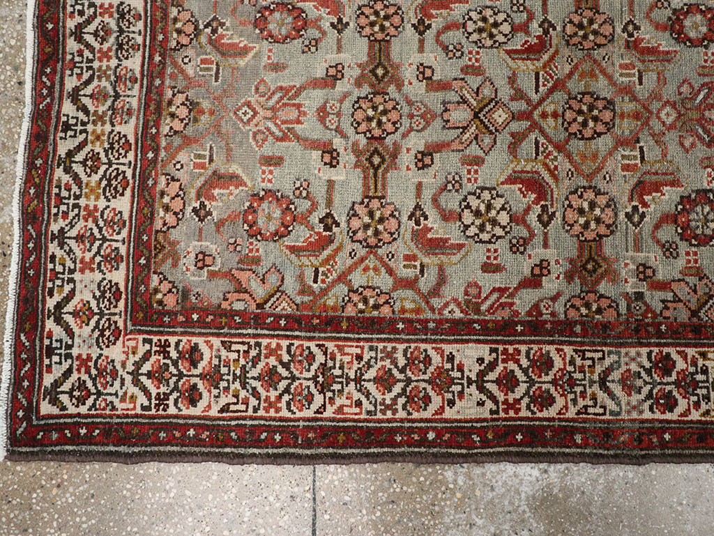 Antique Persian Malayer Runner, No.29201 - Gss