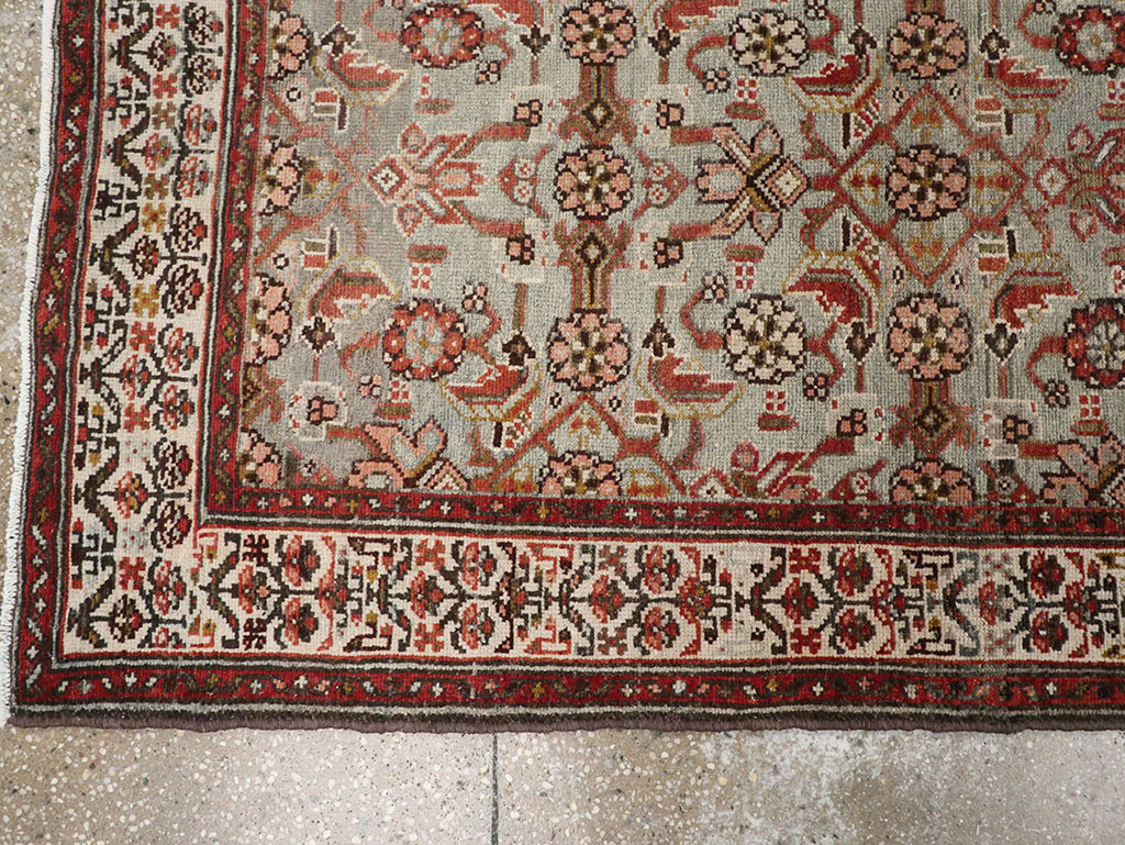 Antique Persian Malayer Runner, No.29201 - Gss