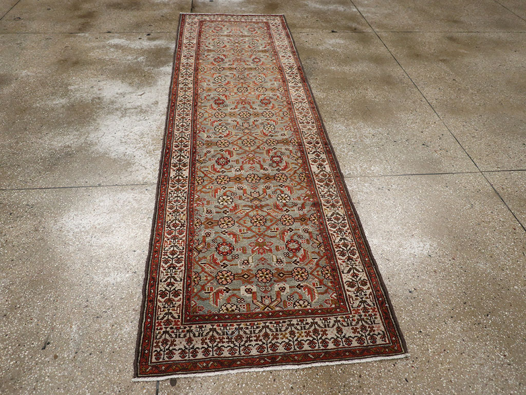 Antique Persian Malayer Runner, No.29201 - Gss