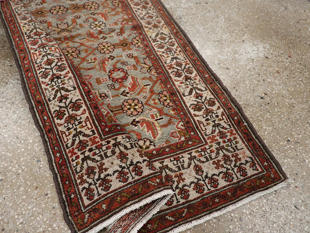 Antique Persian Malayer Runner, No.29201 - Gss