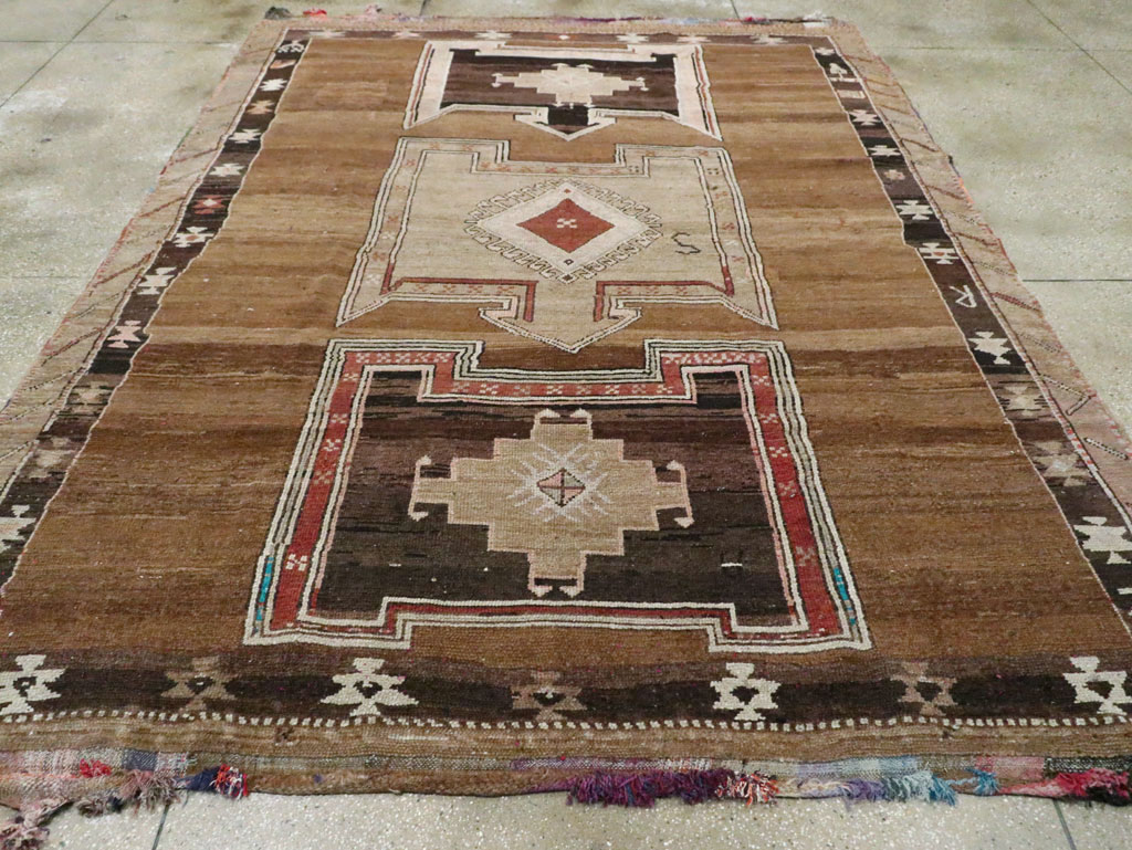 Vintage Turkish Anatolian Room Size Carpet, No.29217 - Gss