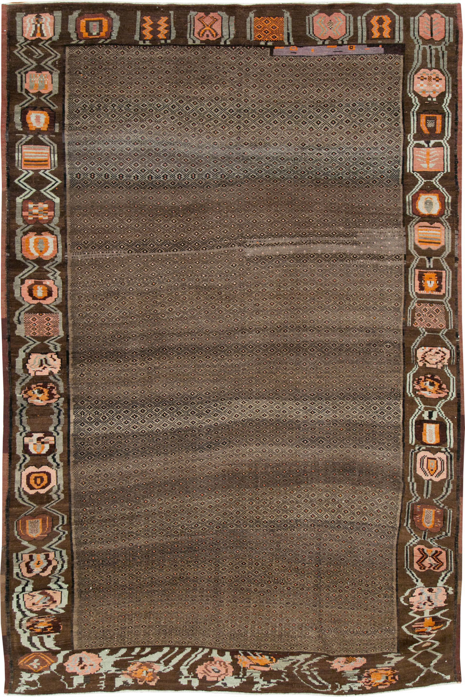 Vintage Turkish Anatolian Room Size Carpet, No.29225 - Gss