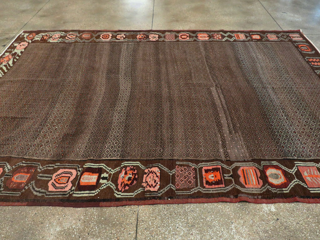 Vintage Turkish Anatolian Room Size Carpet, No.29225 - Gss