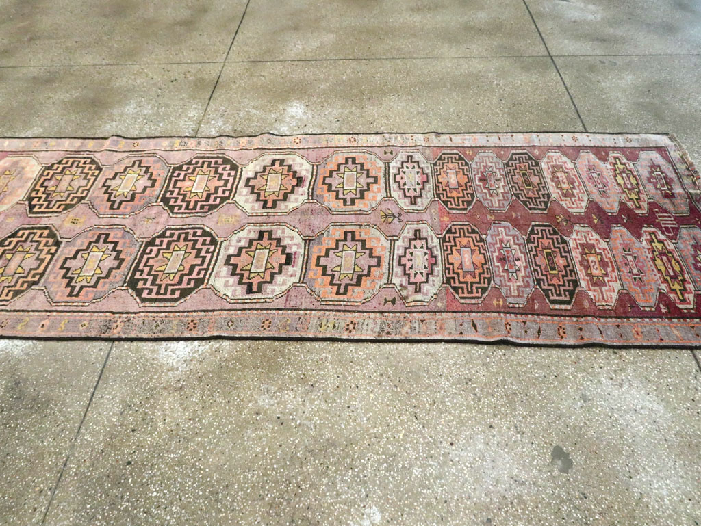 Vintage Turkish Anatolian Runner, No.29228 - Gss