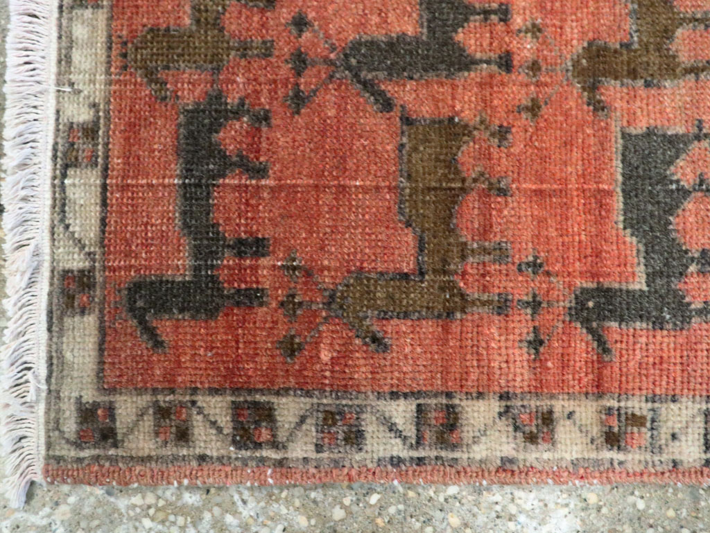 Vintage Anatolian Pictorial Rug, No.29230 - Gss