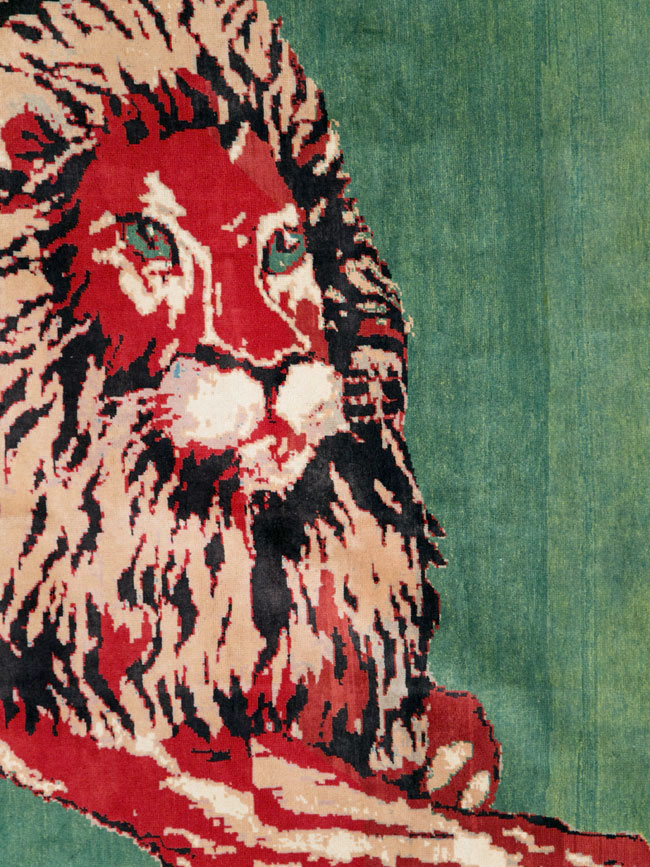 Modern Afghan Pictorial Carpet, No.29233 - Gss