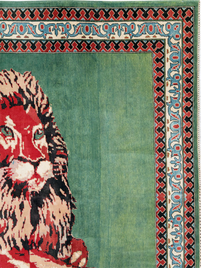 Modern Afghan Pictorial Carpet, No.29233 - Gss