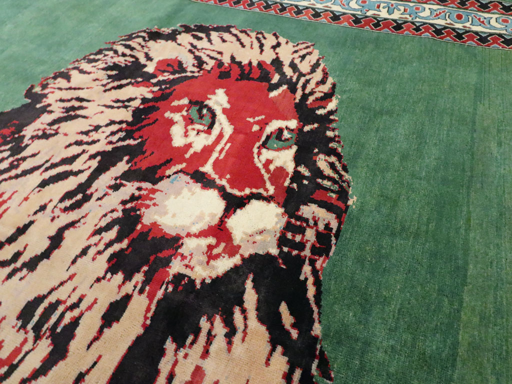 Modern Afghan Pictorial Carpet, No.29233 - Gss