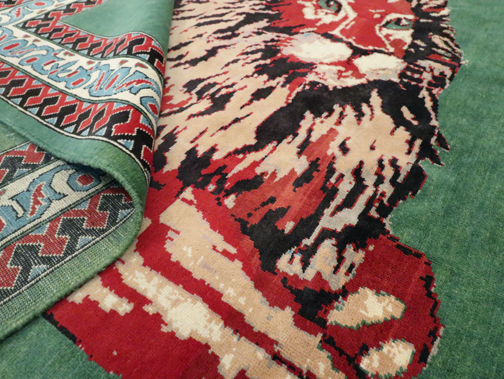 Modern Afghan Pictorial Carpet, No.29233 - Gss