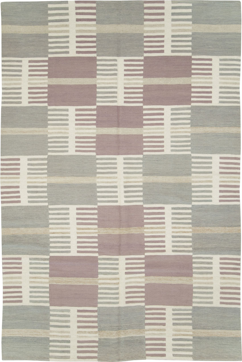Modern Turkish Flatweave, No.29251 - Gss