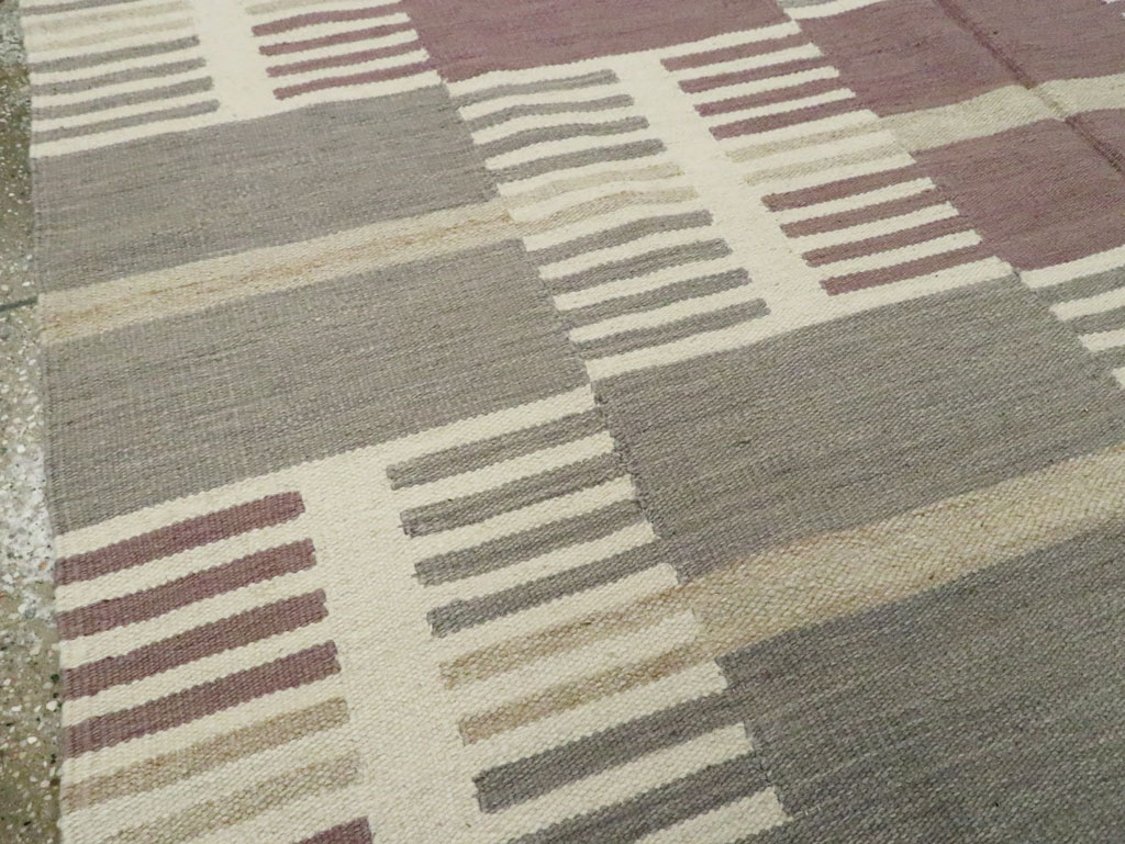 Modern Turkish Flatweave, No.29251 - Gss