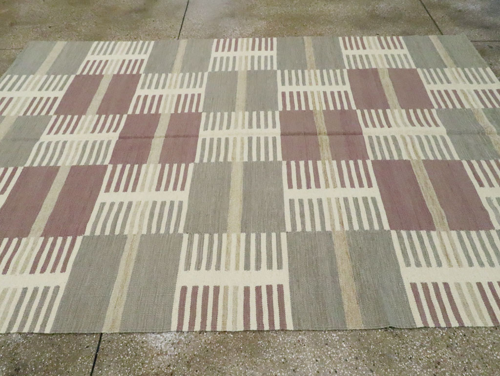Modern Turkish Flatweave Kilim , No.29251 - Gss
