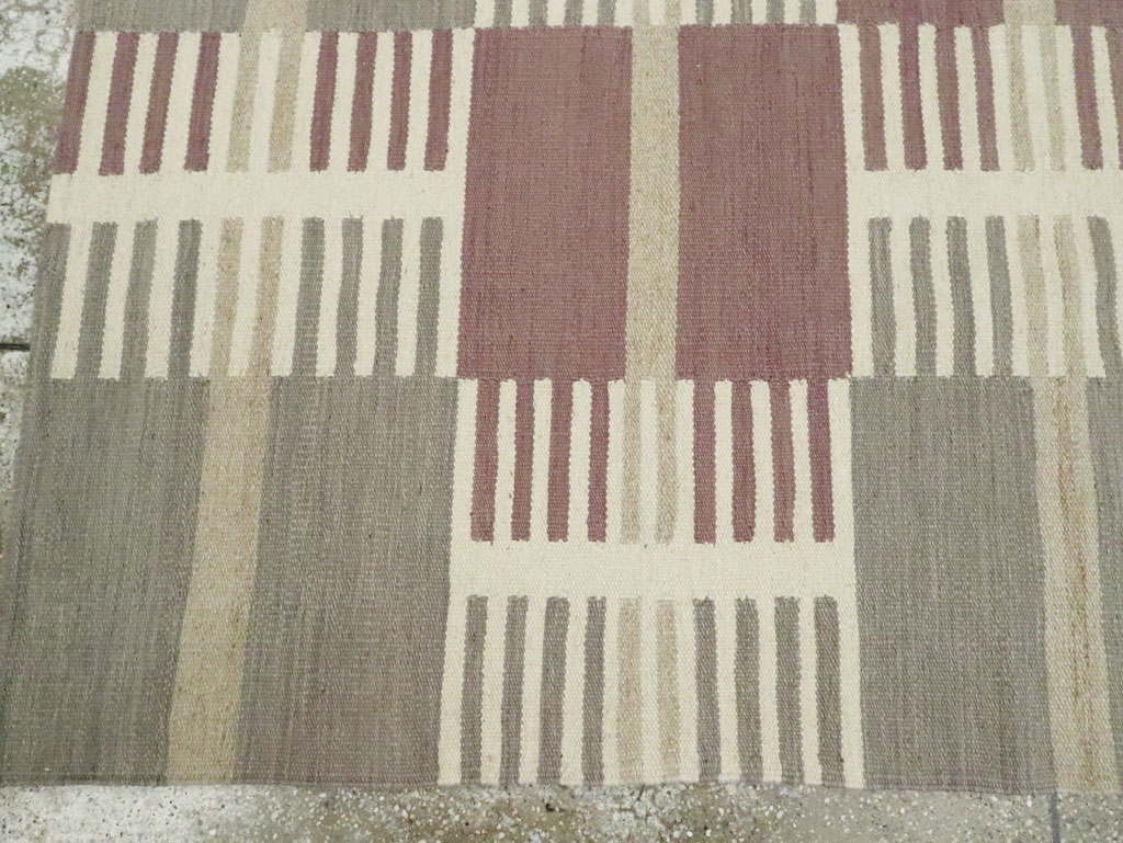 Modern Turkish Flatweave, No.29251 - Gss