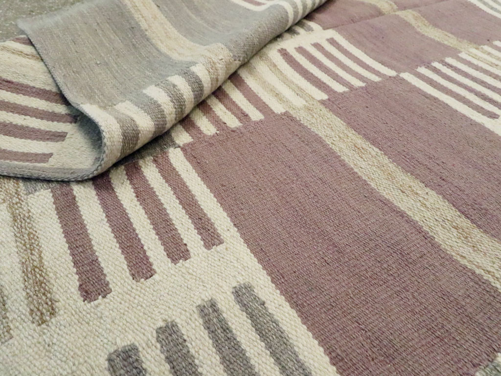 Modern Turkish Flatweave, No.29251 - Gss