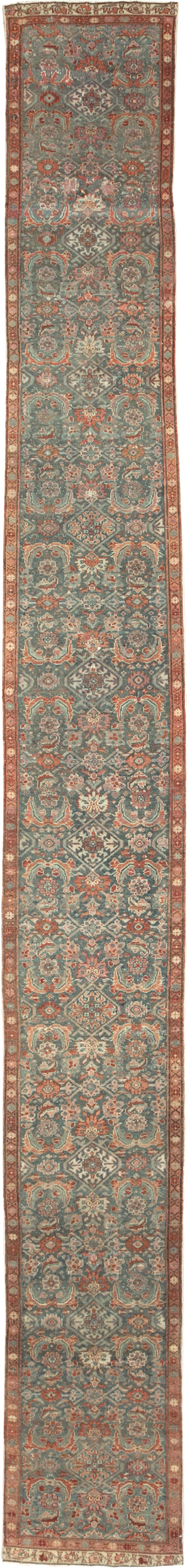 Vintage Persian Malayer Runner, No.29256 - Gss