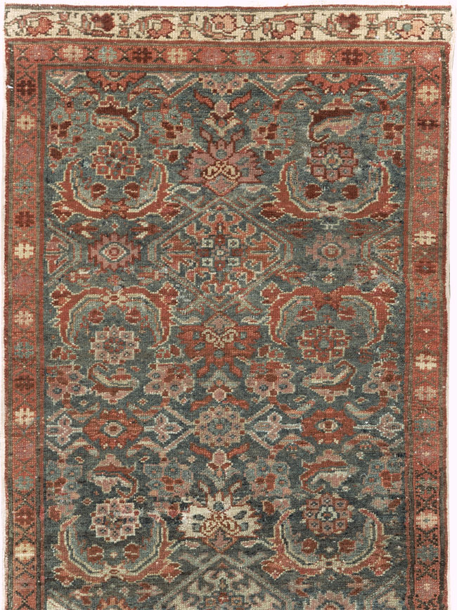 Vintage Persian Malayer Runner, No.29256 - Gss