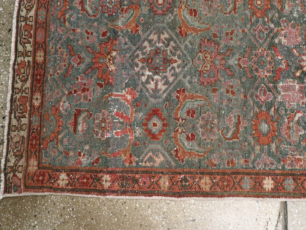 Vintage Persian Malayer Runner, No.29256 - Gss