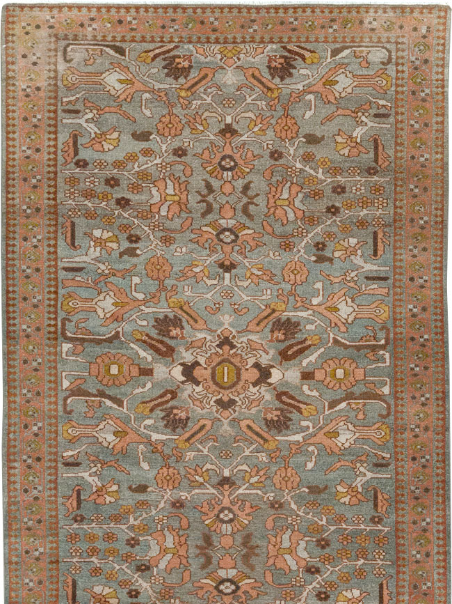 Antique Persian Malayer Long Runner, No.29259 - Gss