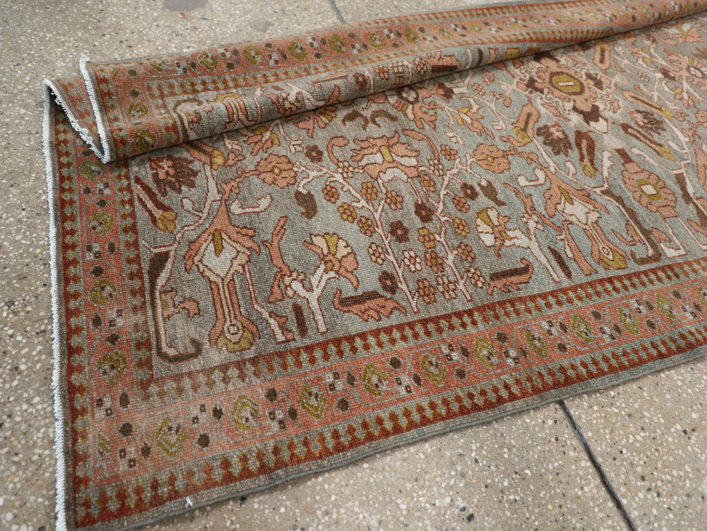 Antique Persian Malayer Long Runner, No.29259 - Gss