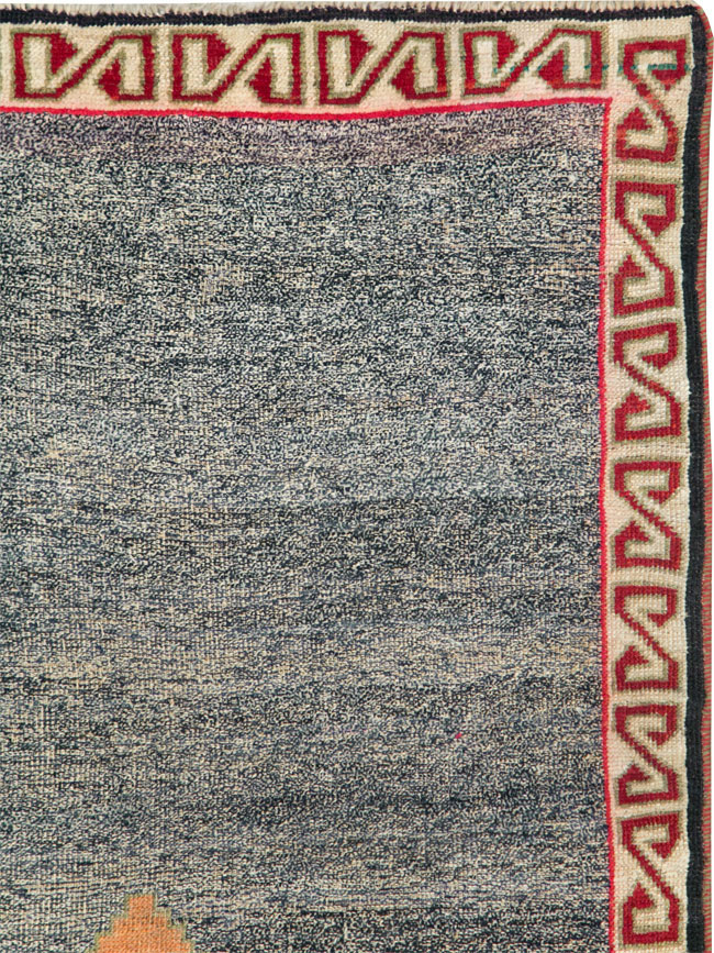 Vintage Persian Gabbeh Rug, No.29261 - Gss