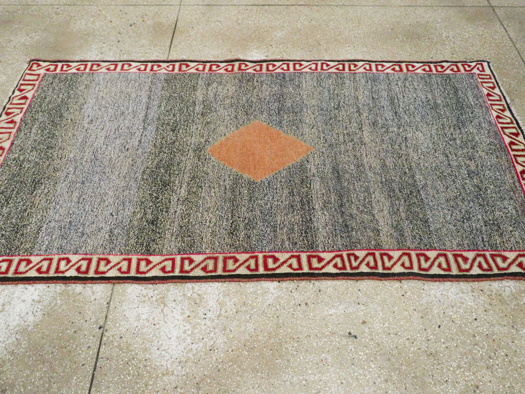 Vintage Persian Gabbeh Rug, No.29261 - Gss