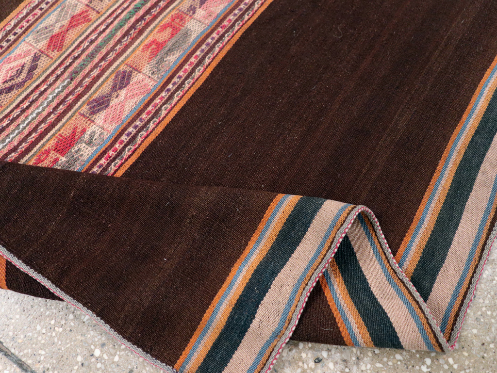 Vintage Perisan Square Kilim, No.29282 - Gss