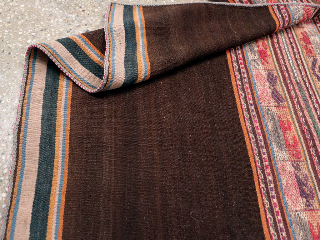 Vintage Perisan Square Kilim, No.29282 - Gss