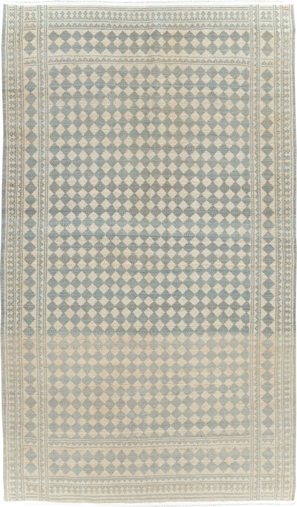 Mid-Century Vintage Persian Flatweave, No.29288 - Gss