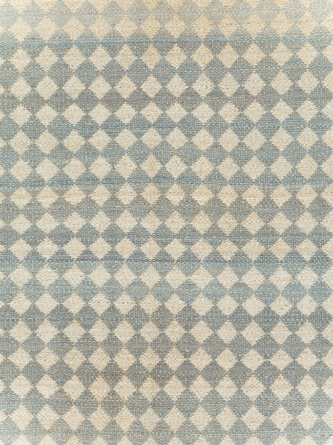 Mid-Century Vintage Persian Flatweave, No.29288 - Gss